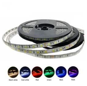 LED Light Strips Highlight 60 Light Beads Epoxy Waterproof Soft Strips (Option: IP65 white-50cm)