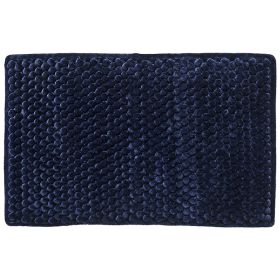 Alma Collection (Color: Navy, size: 20" x 32" Rectangle)