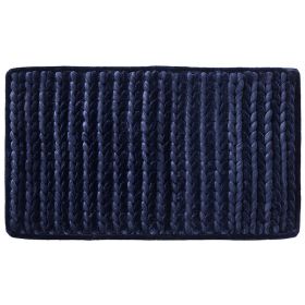 Christa Collection (Color: Navy, size: 20" x 32" Rectangle)