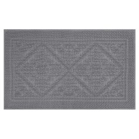 Provence Collection (Color: Gray, size: 21" x 34" Rectangle)