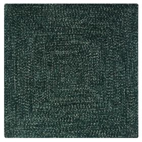 Chenille Tweed Collection (Color: Diluth/Emerald, size: 60" Square)