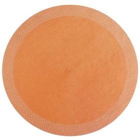 Indoor Outdoor Collection (Color: Orange, size: 72" Round)