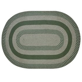 Newport Collection (Color: Sage, size: 42" x 66" Oval)