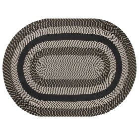 Newport Collection (Color: Black, size: 60" x 96" Oval)