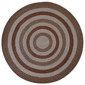 Newport Collection (Color: Brown, size: 72" Round)