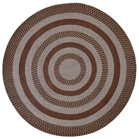 Newport Collection (Color: Brown, size: 96" Round)