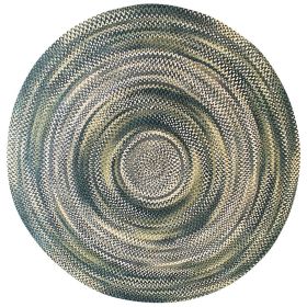 Ombre Chenille Collection (Color: Olive, size: 72" Round)