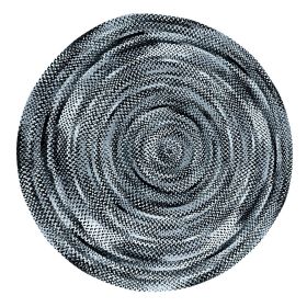 Ombre Chenille Collection (Color: Blue, size: 72" Round)