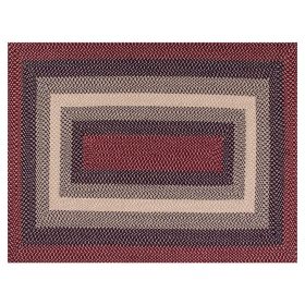 Woodbridge Rectangular Collection (Color: Cranberry, size: 20" x 30" Rectangle)