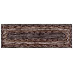 Woodbridge Rectangular Collection (Color: Black, size: 24" x 96" Runner)