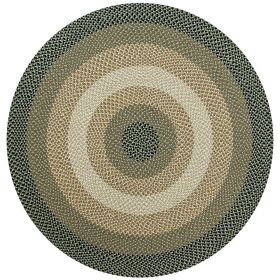 Woodbridge Oval Collection (Color: Green, size: 72" Round)