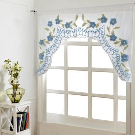 Bloomfield Collection (Color: Blue, size: Valance)